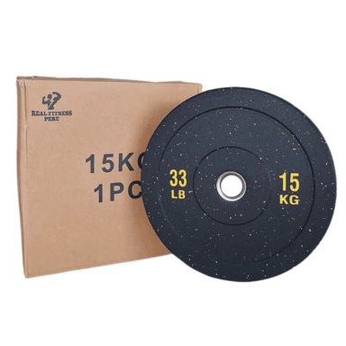DISCOS BUMPER DE CAUCHO OLIMPICO DE 15KG