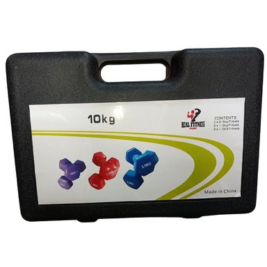 MALETIN DE MANCUERNAS DE VINIL 10KG
