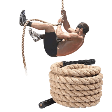 CUERDA DE ESCALADA CON GANCHO DE 38MM * 6MT RF