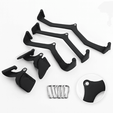 SET DE ACCESORIOS DE POLEA FORMA V - 5 AGARRES