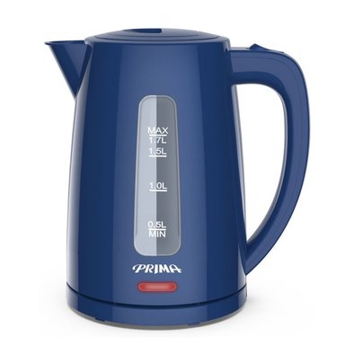 HERVIDOR ELÉCTRICO PRIMA KEP0301-PA 1.7 LITROS 1850 WATTS AZUL