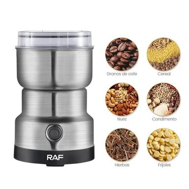 MOLINILLO ELÉCTRICO AUTOMÁTICO RAF R.7113 PLUS DE CAFÉ, GRANOS Y SEMILLA - 4