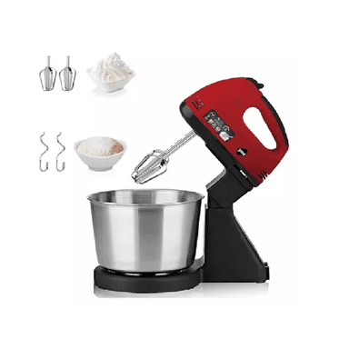 BATIDORA DE MANO R.6637R ELÉCTRICA DE 2 LITROS RAF DE 7 VELOCIDADES 250W