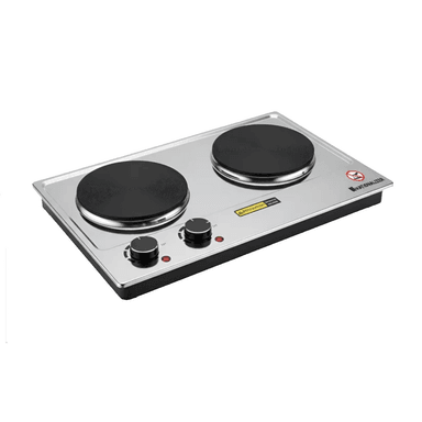 COCINA ELECTRICA DE 2 QUEMADORES NATIONALIZER 2500 WATTS NN-5824 - 2