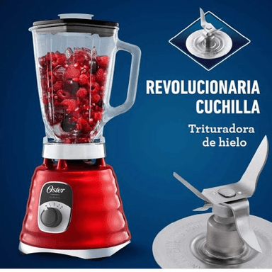 LICUADORA OSTER BLST4126ROJO 1.25LITROS - 2