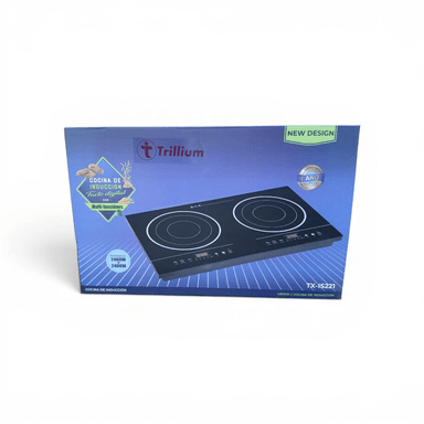 COCINA DE INDUCCION TRILLIUM DE 2 HORNILLAS TX-IS221 - 1