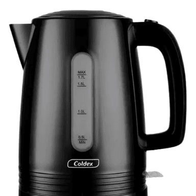 HERVIDOR ELÉCTRICO DE 1.7 LITROS COLDEX 2200W NEGRO CX-HV1.7P - 1