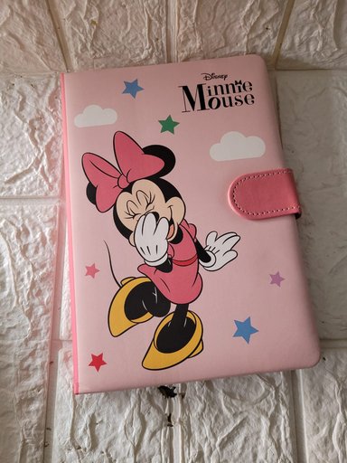 LIBRETA EMPASTADA DE MINIE ROSADA - 1