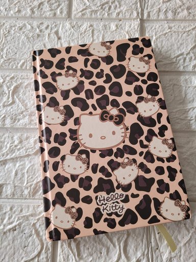 CUADERNO KITTY A5 ANIMAL PRINT