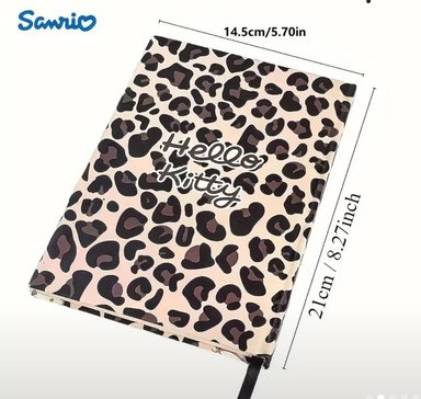 CUADERNO KITTY A5 ANIMAL PRINT - 3