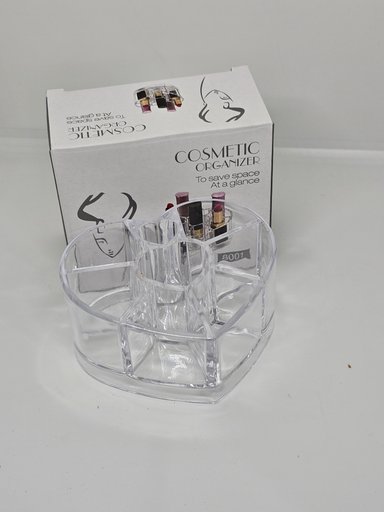 ORGANIZADOR TRANSPARENTE ACRILICO CORAZON