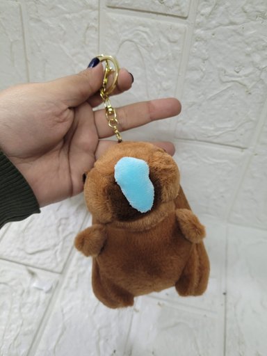 LLAVERO CAPIBARA GOTA AGUA