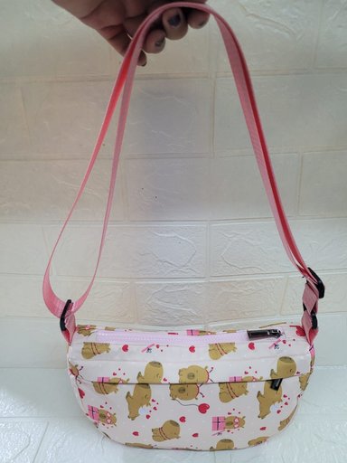 CARTERITA-MORRAL CAPIBARA ROSADO