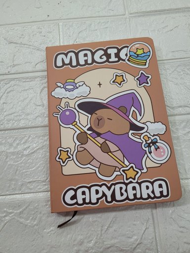 LIBRETA CAPIBARA TAPA DURA A5