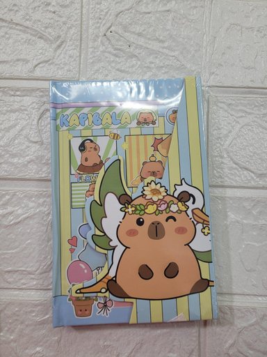 LIBRETA CAPIBARA TAPA DURA A6