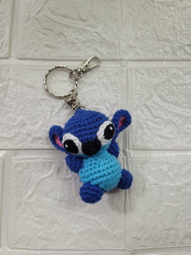 LLAVERO STITCH TEJIDO