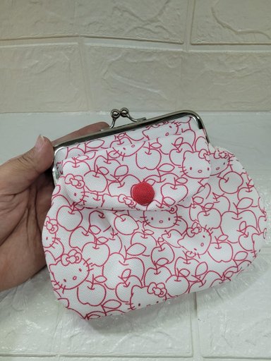 MONEDERO KITTY BLANCO