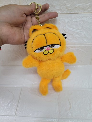 LLAVERO PELUCHE GATO GARFIELD 17 CM MODELO 1