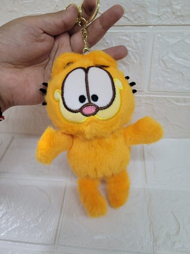 LLAVERO PELUCHE GATO GARFIELD 17 CM MODELO 2