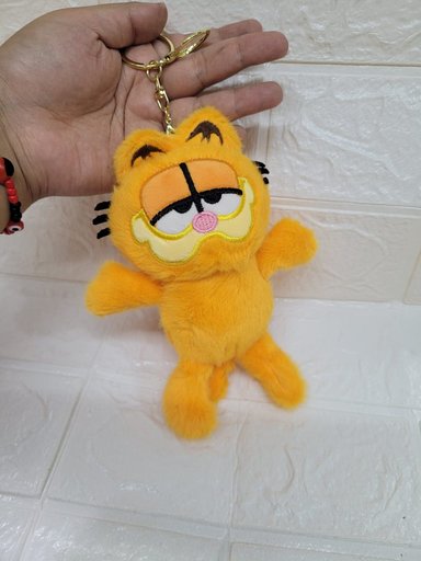 LLAVERO PELUCHE GATO GARFIELD 17 CM MODELO 3