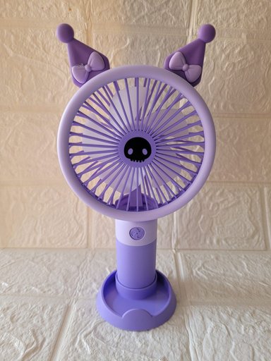 VENTILADOR RECARGABLE KUROMY - LILA
