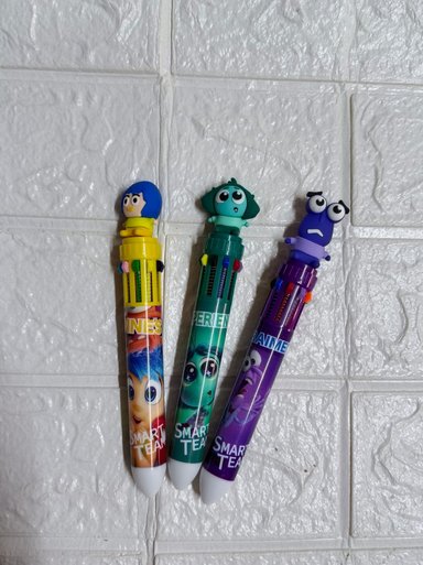 SET DE 3 LAPICEROS 10 CARGAS DE INTENSAMENTE #2