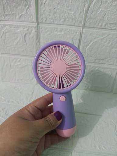 VENTILADOR DE MANO - LILA