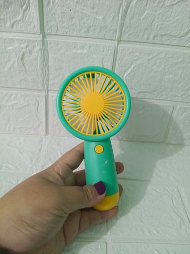 VENTILADOR DE MANO - VERDE