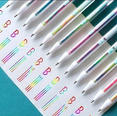 LAPICEROS DE TINTA DE GEL MULTICOLOR X 12UND #2