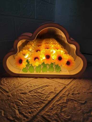 LAMPARA  NUBE GIRASOL INFINITO