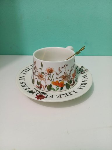TAZA VINTAGUE CON PLATITO 3