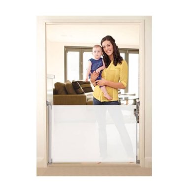 PUERTA DREAMBABY RETRACTIL F820 CREMA LONA