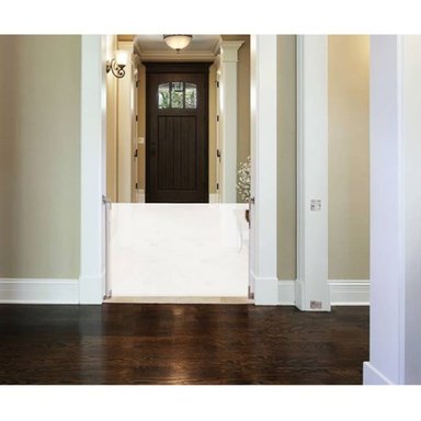 PUERTA DREAMBABY RETRACTIL F820 CREMA LONA - 2