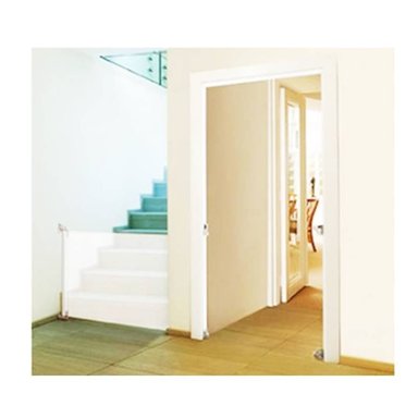PUERTA DREAMBABY RETRACTIL F820 CREMA LONA - 5