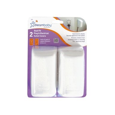 CUBIERTAS PARA TOMACORRIENTE DREAMBABY DELUXE – PACK DE 2