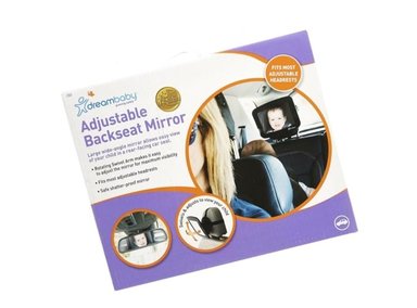 ESPEJO RETROVISOR DREAMBABY AJUSTABLE PARA ASIENTO POSTERIOR - 5