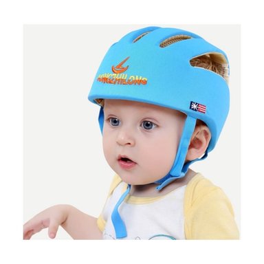CASCO PROTEGE TU BEBE PROTECCIÓN HEADGUARD A020-2 CELESTE PARA BEBÉ