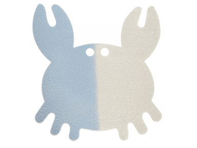 BANDAS ANTIDESLIZANTES DREAMBABY PARA BAÑERA F128 HEAT ALERT AZUL ACERO PACK DE 10 - 5