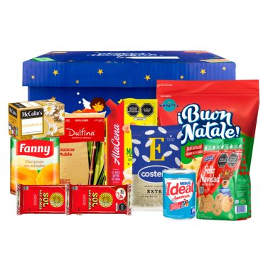 CANASTA DE NAVIDAD 5 PANETÓN BUON NATALE