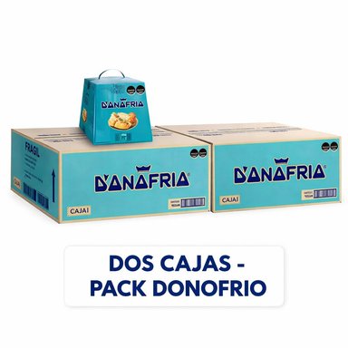 PACK X 2 - CAJAS DE 6 PANETONES DONOFRIO CAJA
