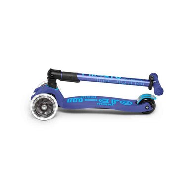 SCOOTER MAXI MICRO DELUXE FOLDABLE LED AZUL NAVY - 4