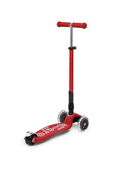 SCOOTER MAXI MICRO DELUXE FOLDABLE LED ROJO - 4