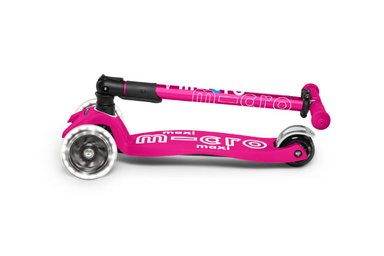 SCOOTER MAXI MICRO DELUXE FOLDABLE LED ROSADO - 2