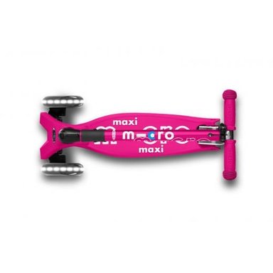 SCOOTER MAXI MICRO DELUXE FOLDABLE LED ROSADO - 3