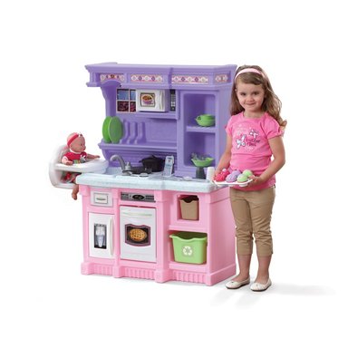 COCINITA STEP2 PARA NIÑAS  MINI CHEF ROSADA - 1