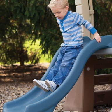 JUEGO DE EXTERIOR COLUMPIO Y RESBALADERA PARA NIÑOS STEP 2 GIMNASIO BEIGE - 3