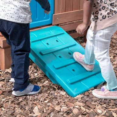 CASITA BOSQUE DE AVENTURAS CON RESBALADERA - CASA DE JUEGOS PARA NIÑOS - 4