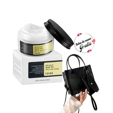 CREMA HIDRAT FACIAL COSRX ADVANCED SNAIL92 + CARTERA REGALO - 1