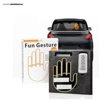 MANO LED GESTOS LUMINOSO SEÑALES PARA CARRO - 2