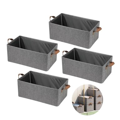 ORGANIZADOR DE TELA MULTIFUNCIONAL PLEGABLE PARA ARMARIO X4 UNIDS.